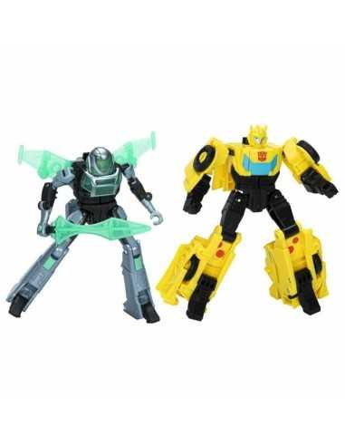 Actionfiguren Hasbro Cyber-Combiner Bumblebee et Mo Malto