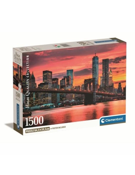 Puzzle Clementoni East River at Dusk 1500 Pieces