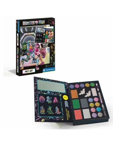 Children's Make-up Set Clementoni Monster High Fashion Designer Multicolour