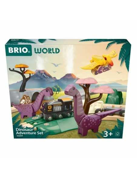 Trainiere mit Circuit Brio Aventure Dinosaure