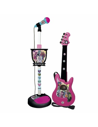 Guitare pour Enfant Monster High Microphone Karaoké