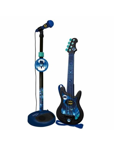 Guitare pour Enfant Batman Microphone Karaoké