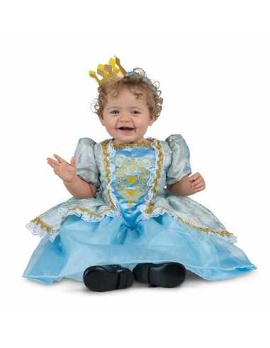 Costume for Babies My Other Me Fairy Tale Princess 2 Pieces Blue