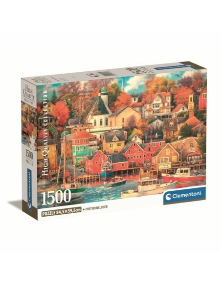 Puzzle Clementoni Good Times Harbor 1500 Pièces