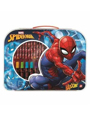 Drawing Set Spiderman 32 x 25 x 2 cm