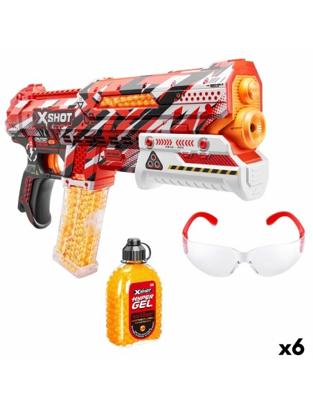 Pistola Zuru X-Shot Hyper Gel 37 x 24 x 5,5 cm (6 Unità)