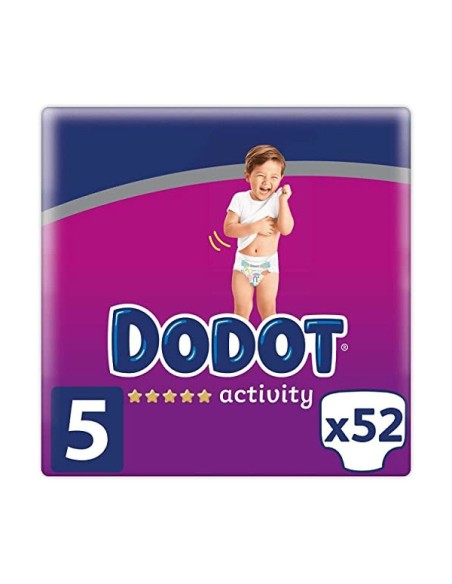 Disposable nappies Dodot Dodot Activity Size 5 52 Units 11-16 kg