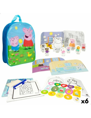 Jouet Educatif Peppa Pig 23 x 31 x 9 cm (6 Unités)