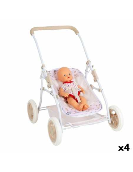 Seggiolina per Bambole Colorbaby Safari 40 x 57 x 49 cm 4 Unità Convertible