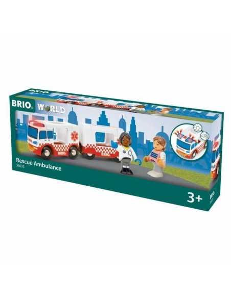 Playset Brio Rescue Ambulance 4 Stücke