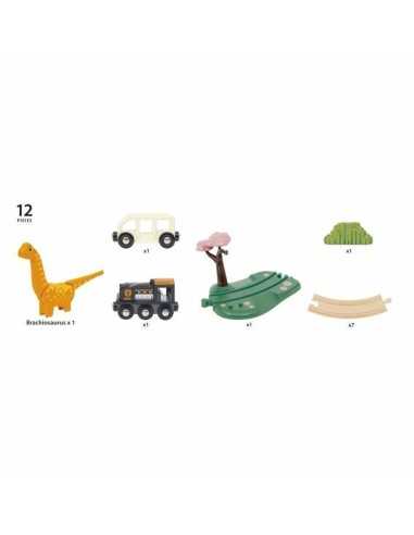 Trainiere mit Circuit Brio Dinosaur circle set