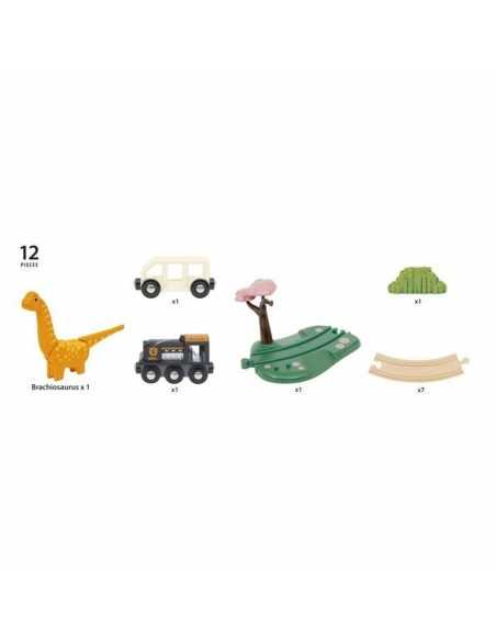 Trainiere mit Circuit Brio Dinosaur circle set