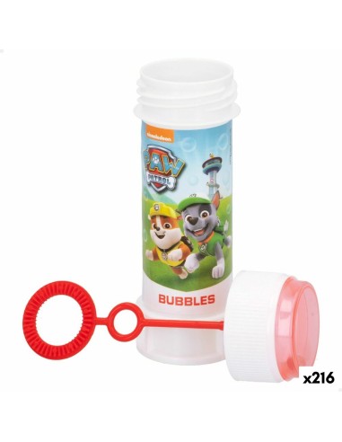 Pompe à bulle The Paw Patrol 60 ml 3,8 x 11,5 x 3,8 cm (216 Unités)