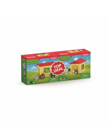 Playset Schleich Niche et Poulailler