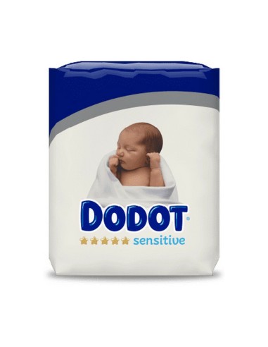 Disposable nappies Dodot Dodot Sensitive Rn 2-5 Kg Size 1 80 Units