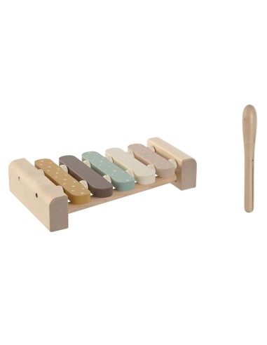 Jouet musical Home ESPRIT Bois 22 x 13 x 5 cm Xylophone