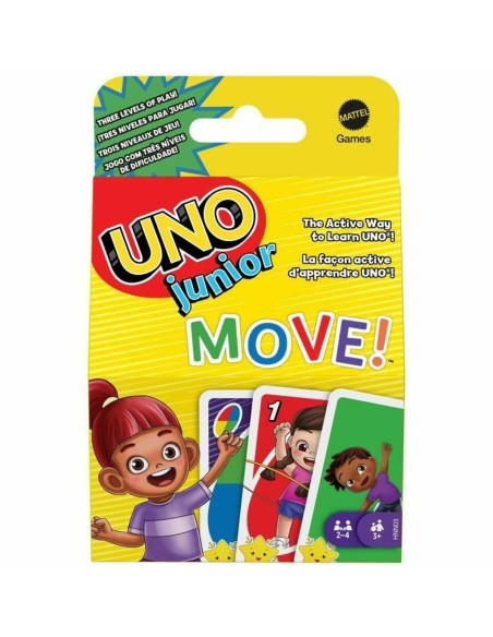 Board game Mattel Uno Junior Move!