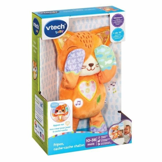 Pädagogisches Spielzeug Vtech Baby Fripon cache-cahe chaton (FR)