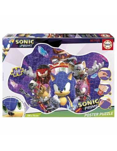 Set di 4 Puzzle Sonic Prime 250 Pezzi