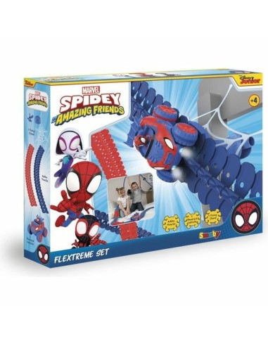 Rennbahn Smoby Spidey Amazing Friends Flextrem set