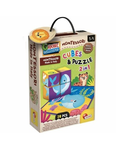 Educational Game Lisciani Giochi Cubes & Puzzle