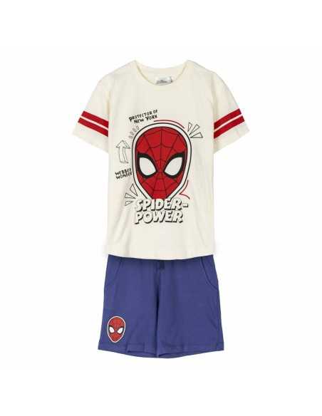 Set di Indumenti Spider-Man Azzurro Beige