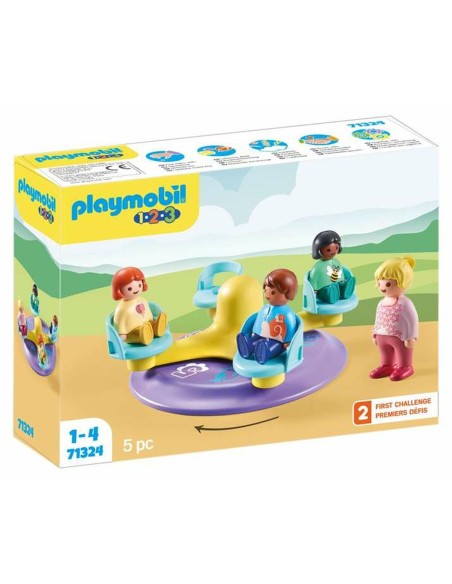 Playset Playmobil 71324 Carrousel 5 Pièces