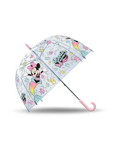 Regenschirm Minnie Mouse 46 cm Durchsichtig Für Kinder