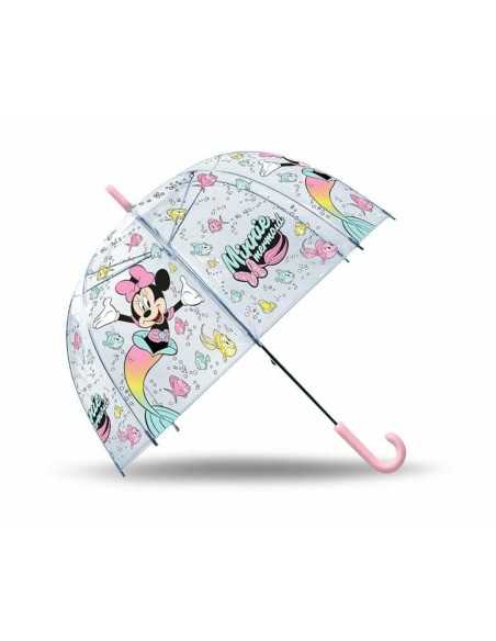 Ombrelli Minnie Mouse 46 cm Trasparente Per bambini