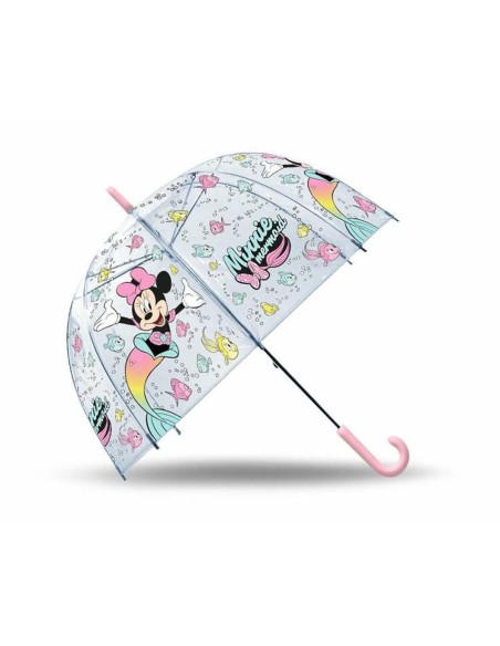 Regenschirm Minnie Mouse 46 cm Durchsichtig Für Kinder