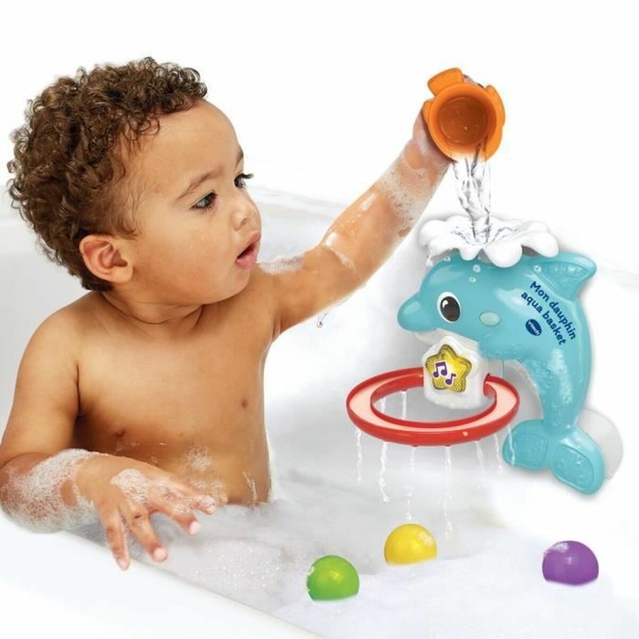 Pädagogisches Spielzeug Vtech Baby Coffret de Bain empilo rigo l´eu