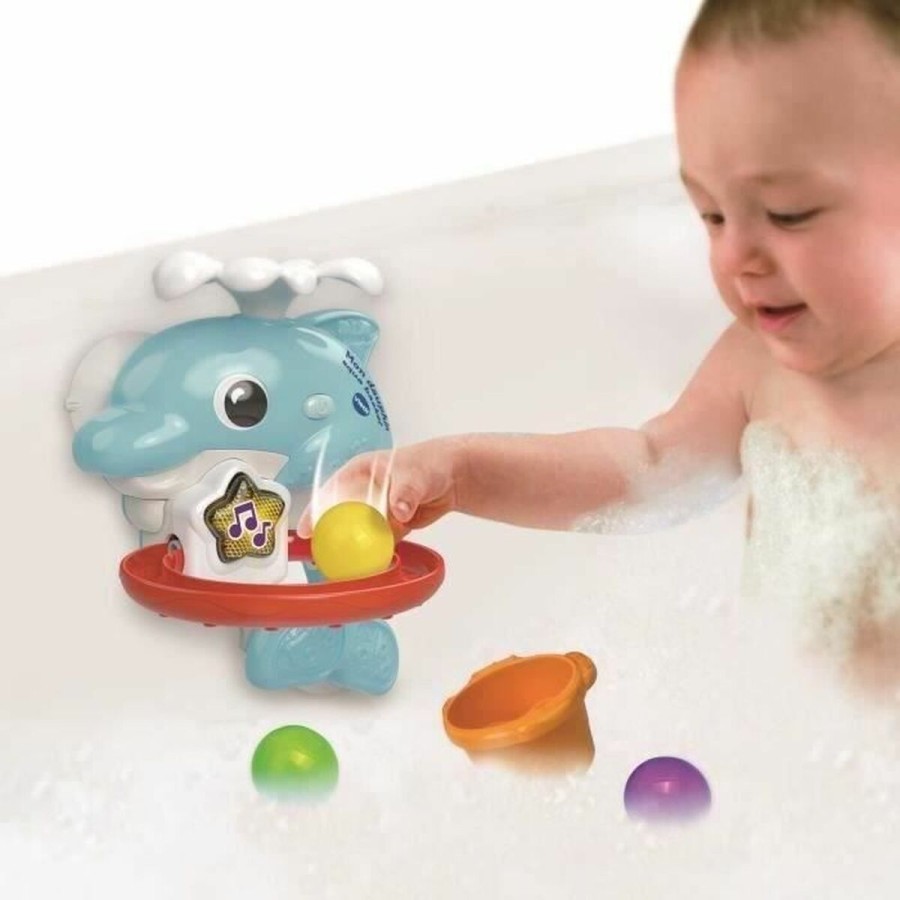 Pädagogisches Spielzeug Vtech Baby Coffret de Bain empilo rigo l´eu