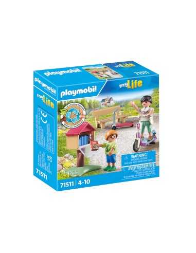 Playset Playmobil Color Moto 25 Pièces