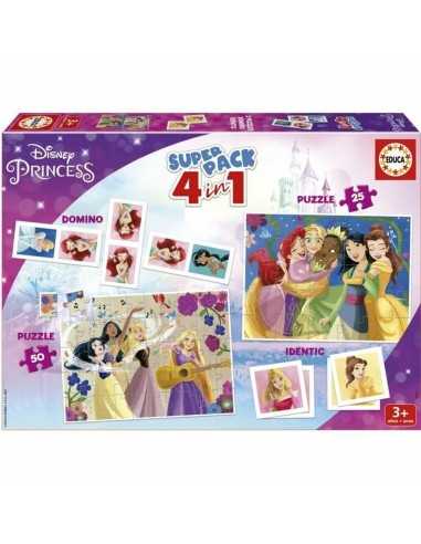 Games Educa Princess 4-in-1