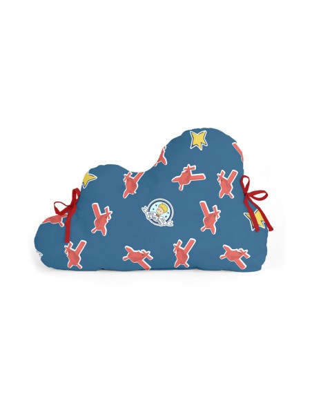 Protection du berceau HappyFriday Le Petit Prince Son avion Multicouleur 60 x 40 cm