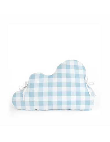 Wiegenschützer HappyFriday Basic Kids Vichy Blau 60 x 40 cm