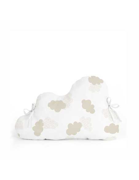 Protection du berceau HappyFriday Basic Kids Clouds Beige 60 x 40 cm