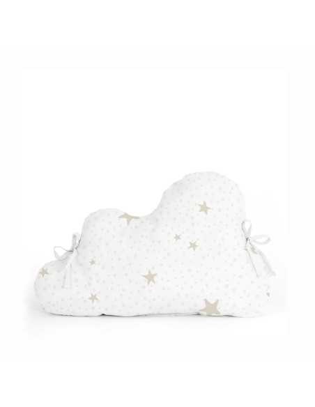 Paracolpi per culla HappyFriday Basic Kids Little star Rosa 60 x 40 cm