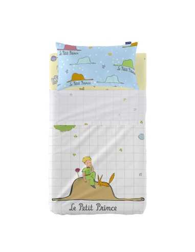 Set di Lenzuola HappyFriday Le Petit Prince Imagination Multicolore Culla Neonato 2 Pezzi