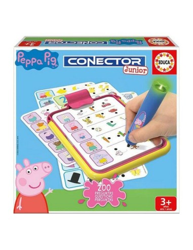 Gioco Educativo Conector Junior Peppa Pig Educa 16230 Multicolore (1 Pezzi)