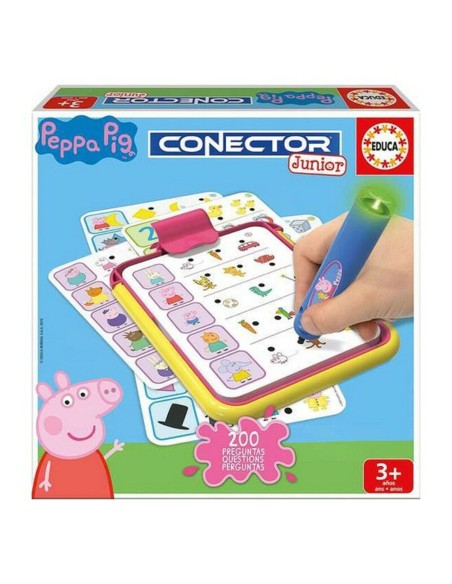 Gioco Educativo Conector Junior Peppa Pig Educa 16230 Multicolore (1 Pezzi)