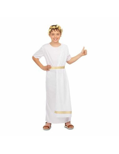 Costume for Children My Other Me White Roman Man 3 Pieces