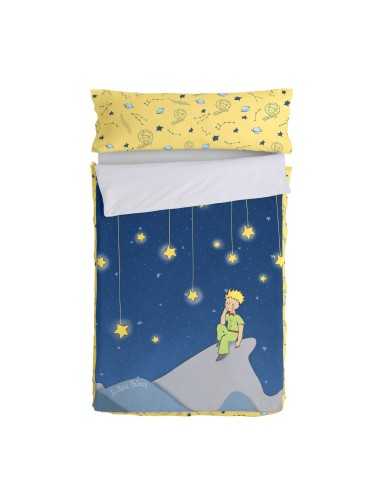 Housse de couette non rembourrée HappyFriday Le Petit Prince La nuit Multicouleur 105 x 200 cm