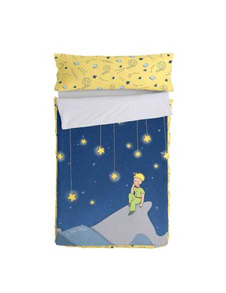 Copripiumino senza Imbottitura HappyFriday Le Petit Prince La nuit Multicolore 105 x 200 cm