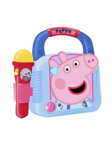 Musik-Spielzeug Peppa Pig Mikrofon 22 x 23 x 7 cm MP3