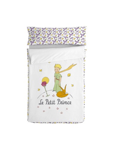 Copripiumone a sacco con Piumone HappyFriday Le Petit Prince Ses Amis Multicolore 105 x 200 cm