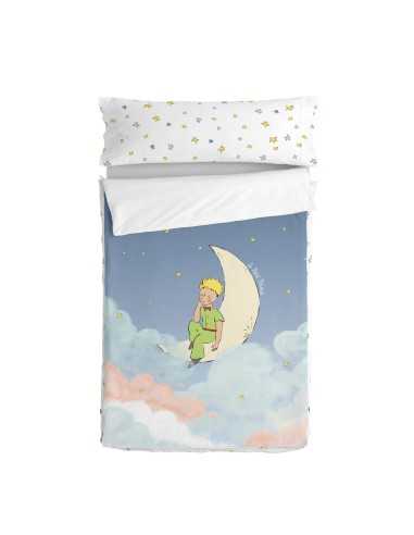 Quilted Zipper Bedding HappyFriday Le Petit Prince La Lune Multicolour 105 x 200 cm