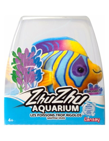 Giocattoli Lansay Zhu Zhu Aquarium Crystal Le Poisson Ange Royal