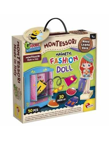 Gioco Educativo Lisciani Giochi Magnetic Fashion Doll (FR)