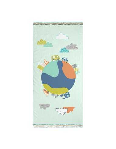 Badetuch HappyFriday Moshi Moshi Holidays Bunt 70 x 150 cm